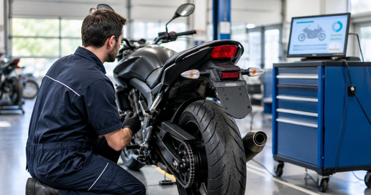 Wie lange dauert eine Hauptuntersuchung beim Motorrad?