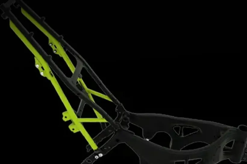 Light frame with high strength