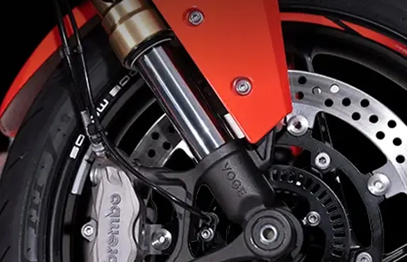 Adjusted shock absorber for the racetrack