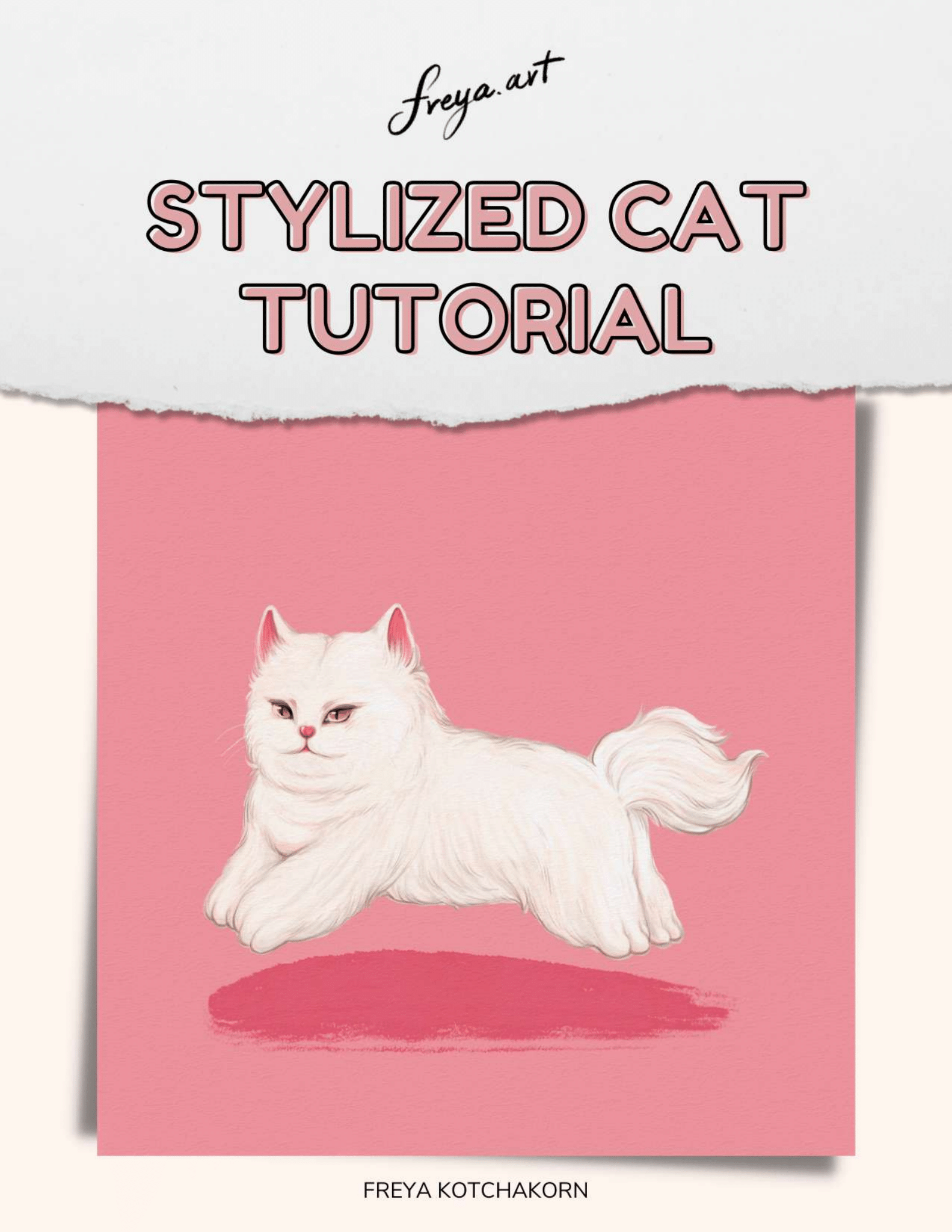 Stylized Cat Portrait Tutorial