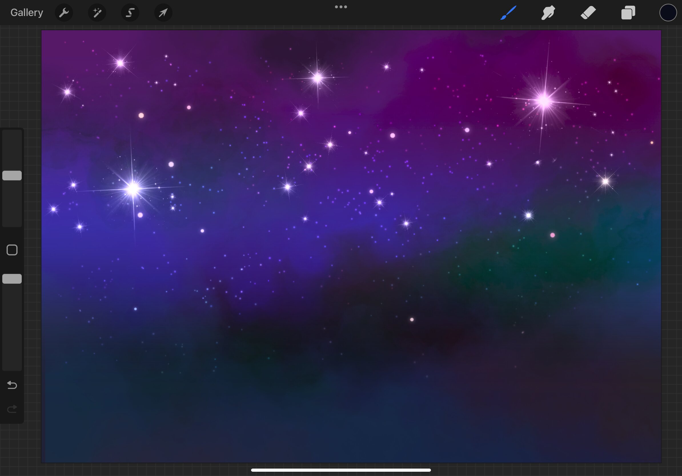 Night Sky with Stars