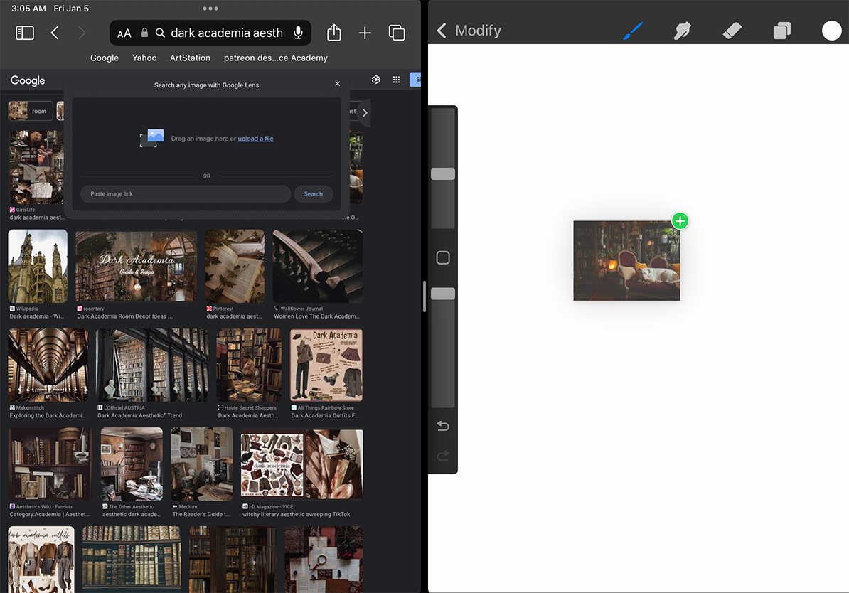 Import photos from Google
