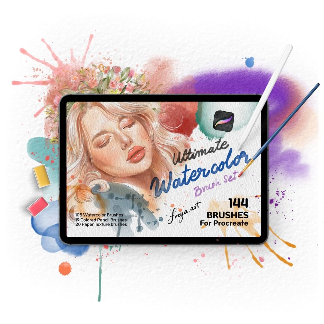 watercolor Procreate