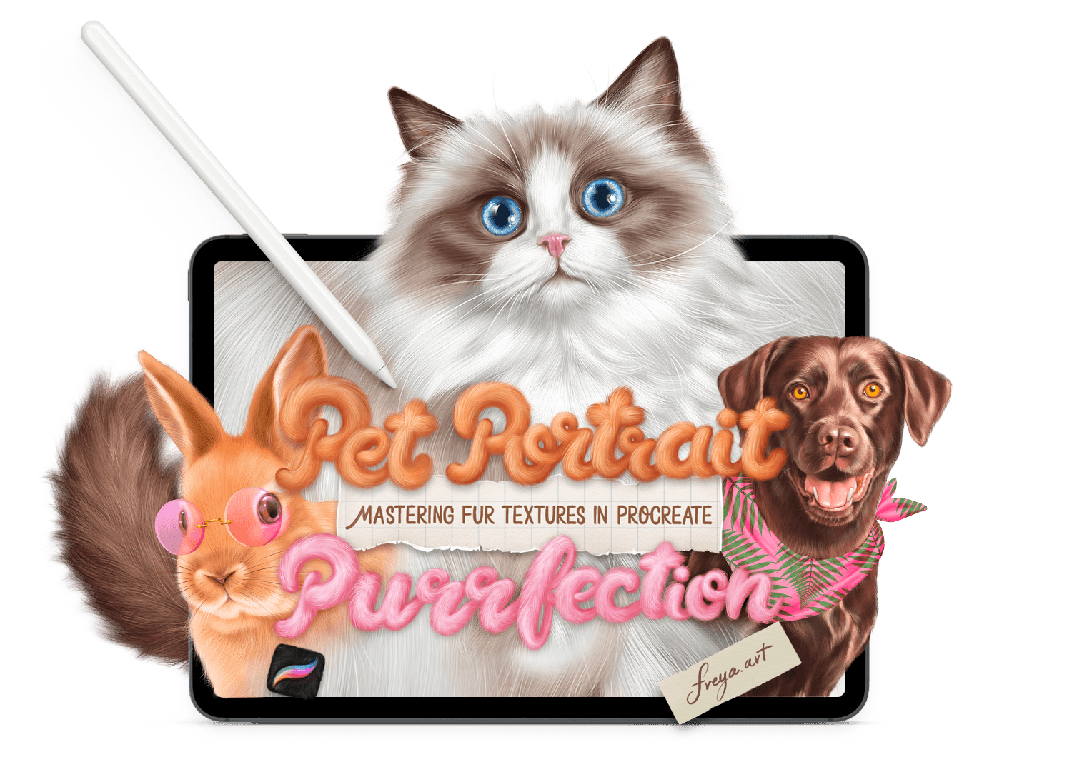 Pet Portrait Purrfection