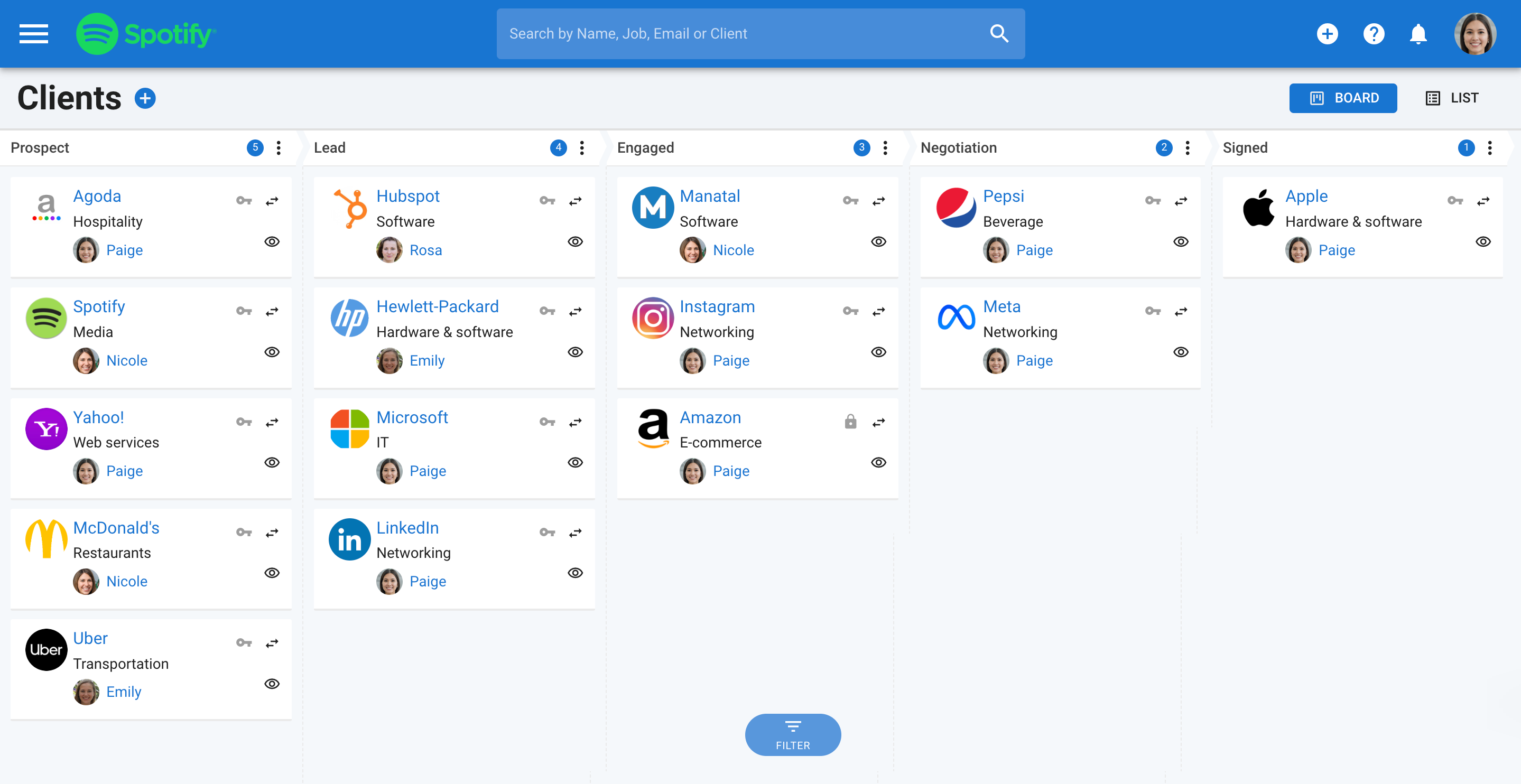 Manatal offers the best recruiting CRM tool with ease of use in mind.