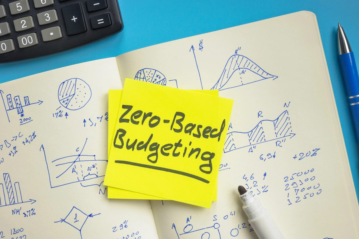 Zero Based Budgeting is a budgeting technique that requires every expense to be justified from scratch for each new budget period.