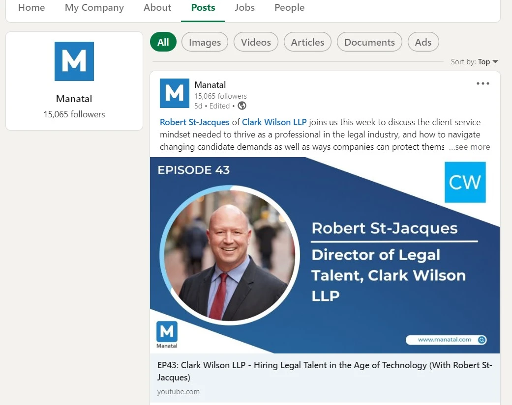 Employer branding LinkedIn