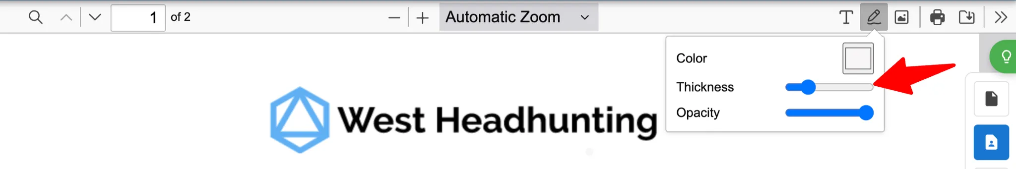 Manatal CV Redaction overlay