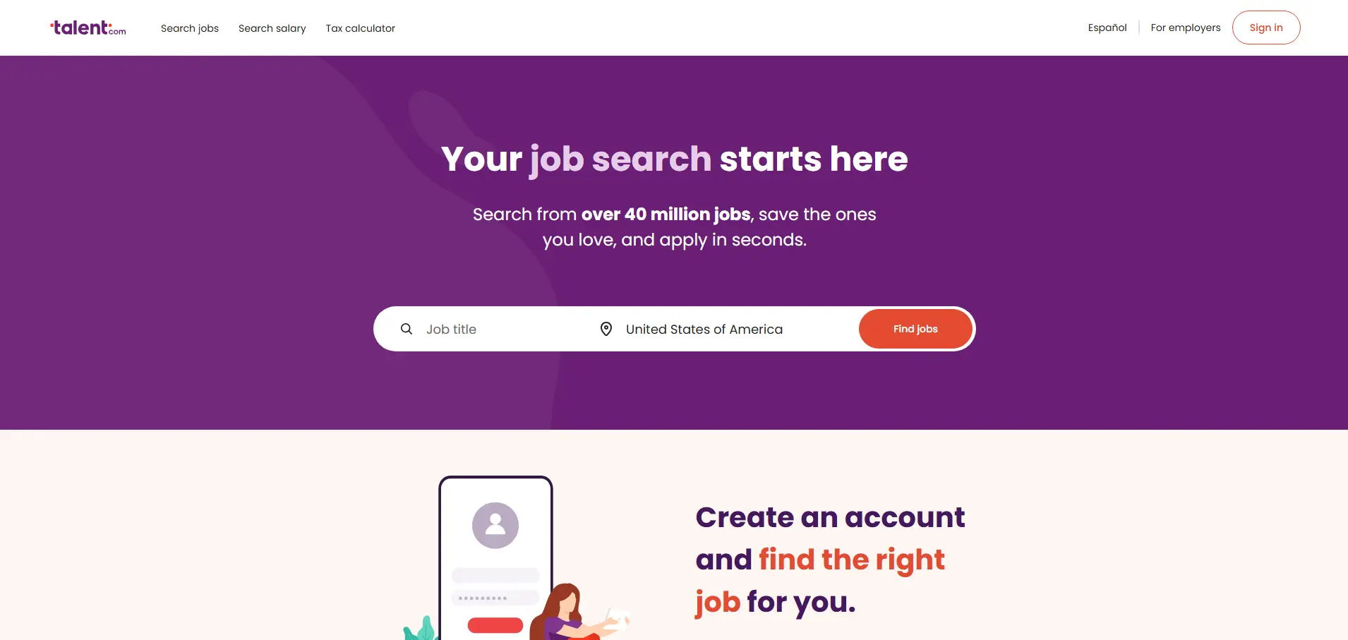 Search diverse talent across industries with Talent.com job board.