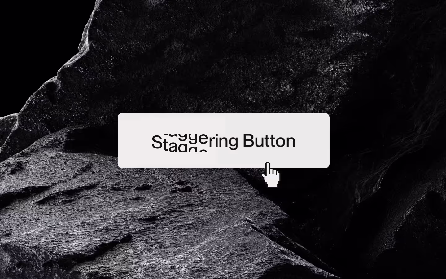Button with CSS Character Stagger