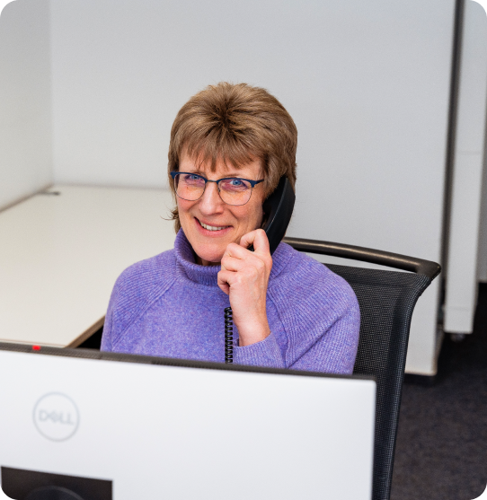 Empfangsdame von WTH