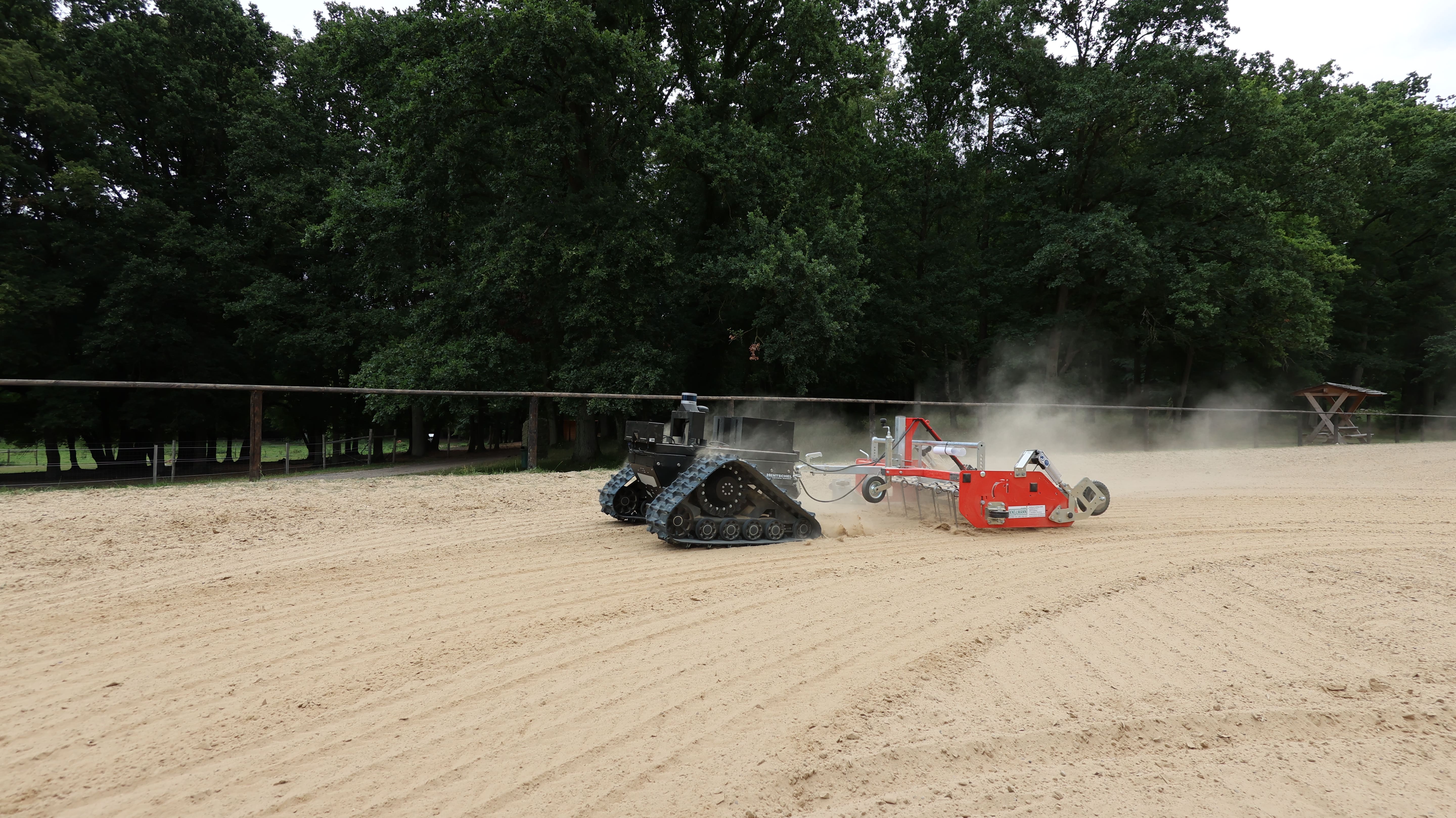 Side view of the Blücher robot