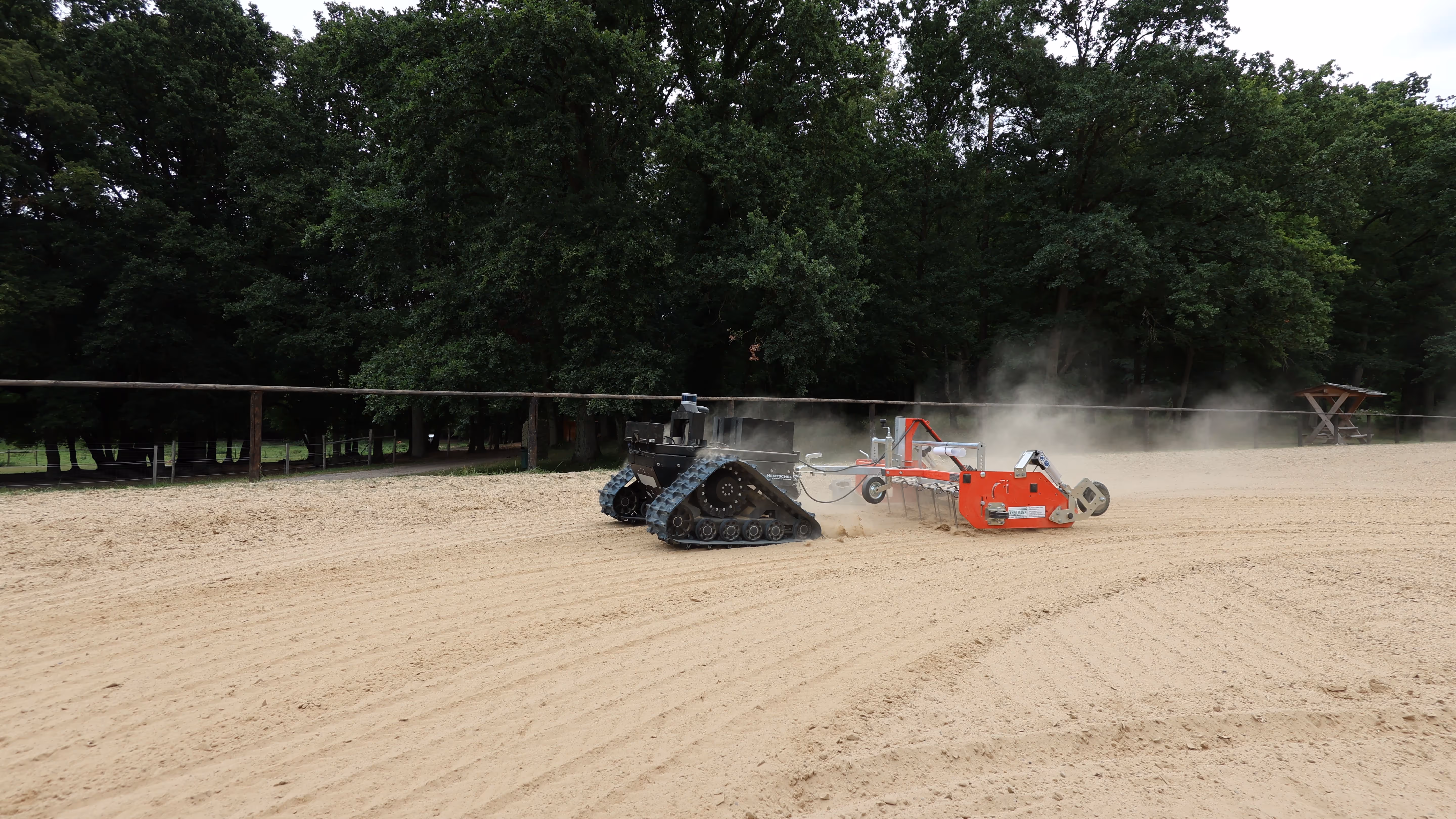 Side view of the Blücher robot