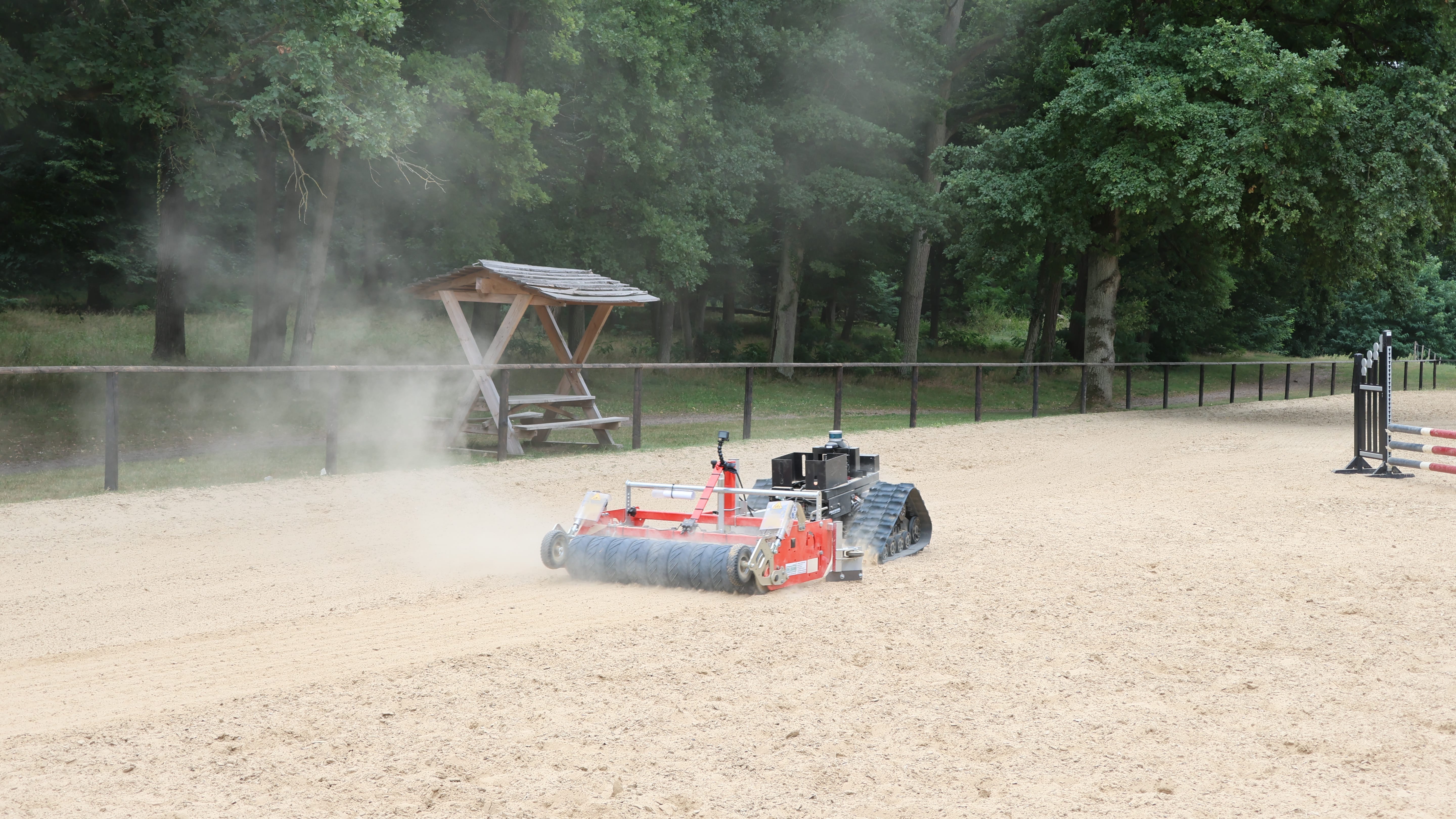 Blücher robot back view