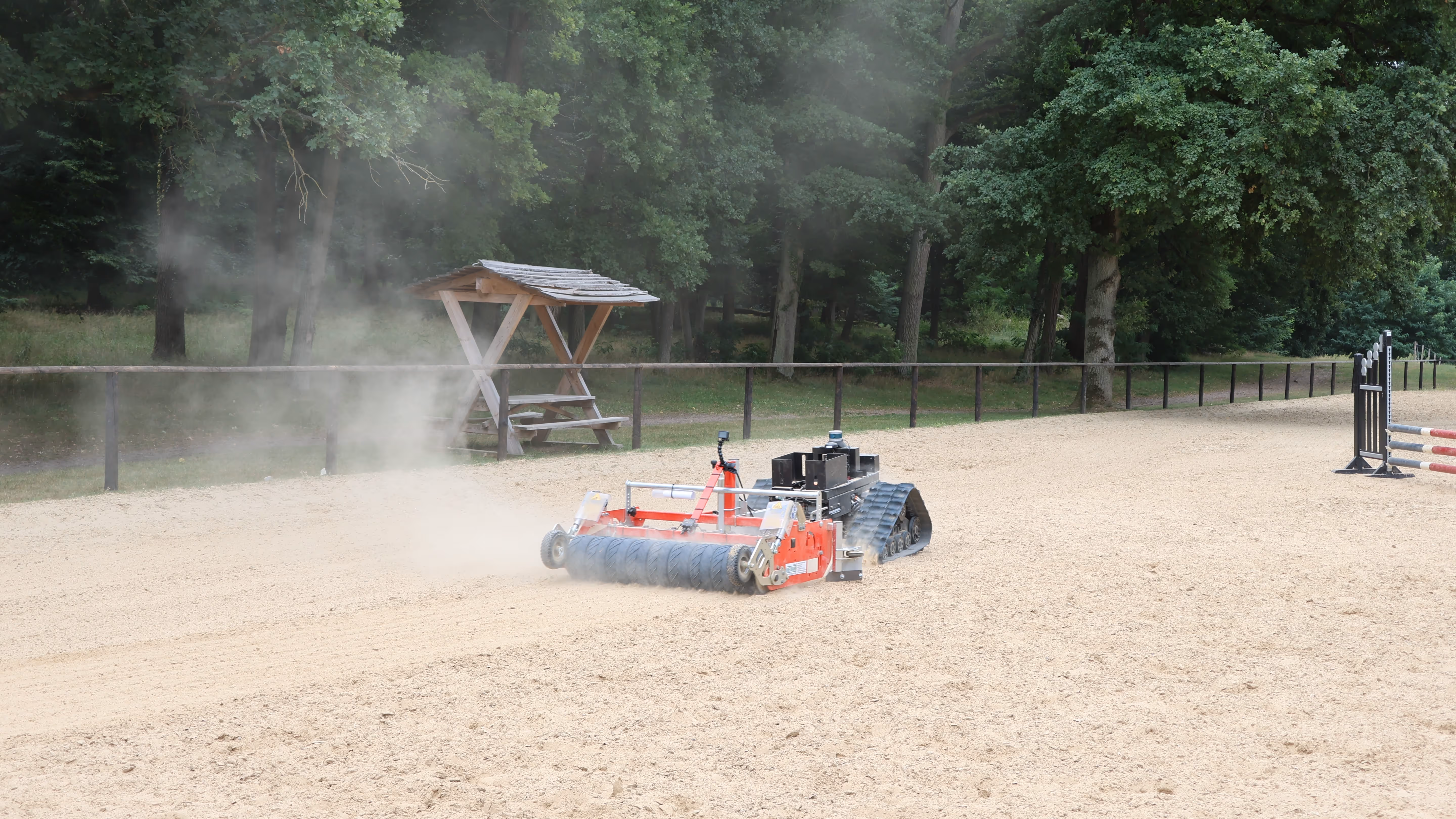 Blücher robot back view