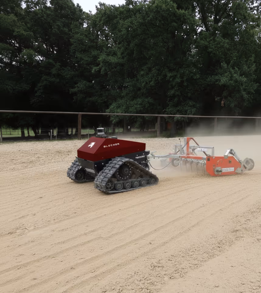 Side view of the Blücher robot