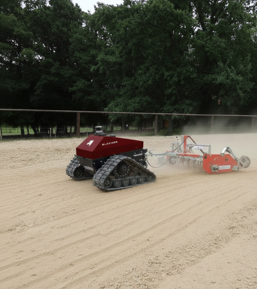 Side view of the Blücher robot