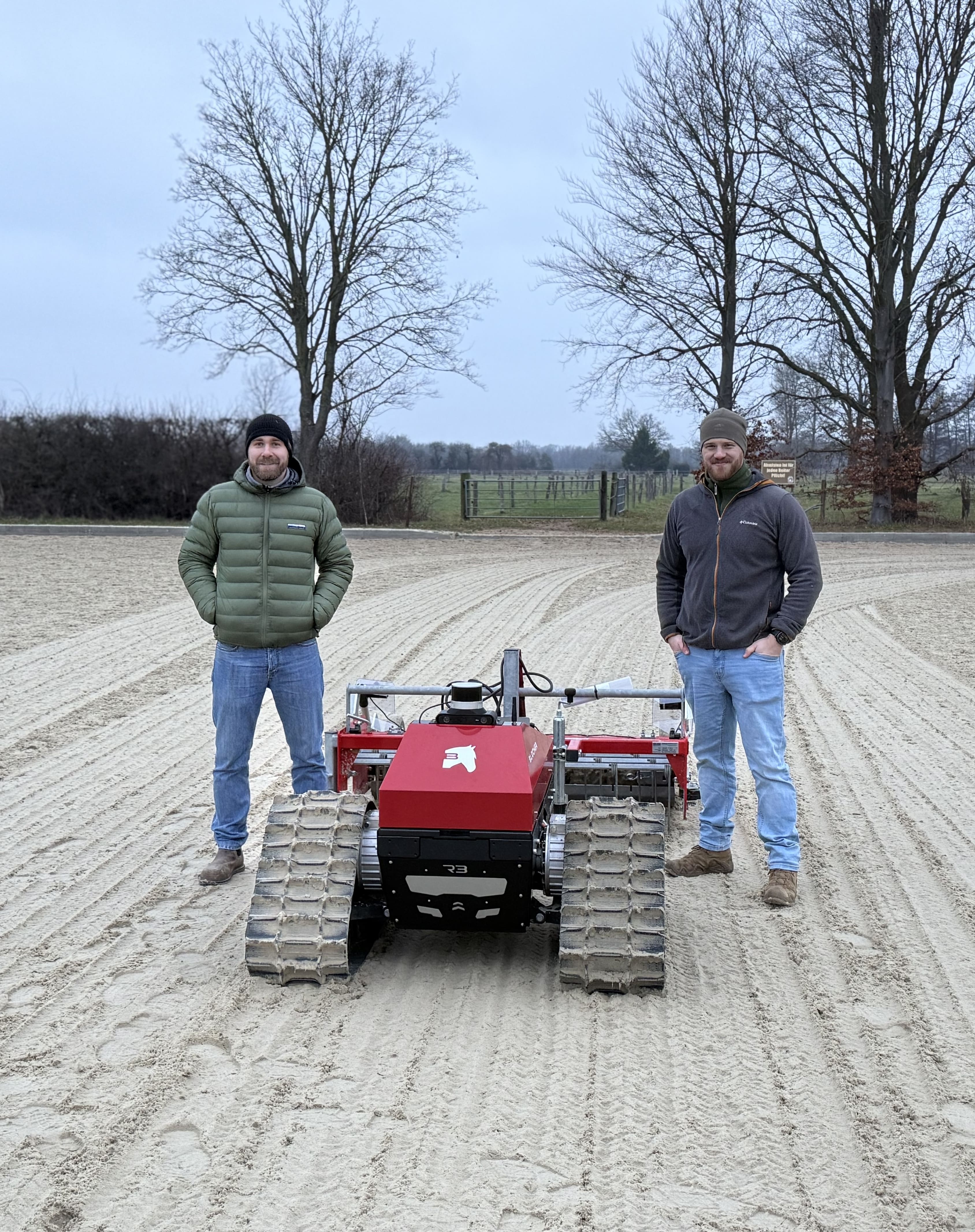 Malte Rudolf and Julian Werner in military uniform