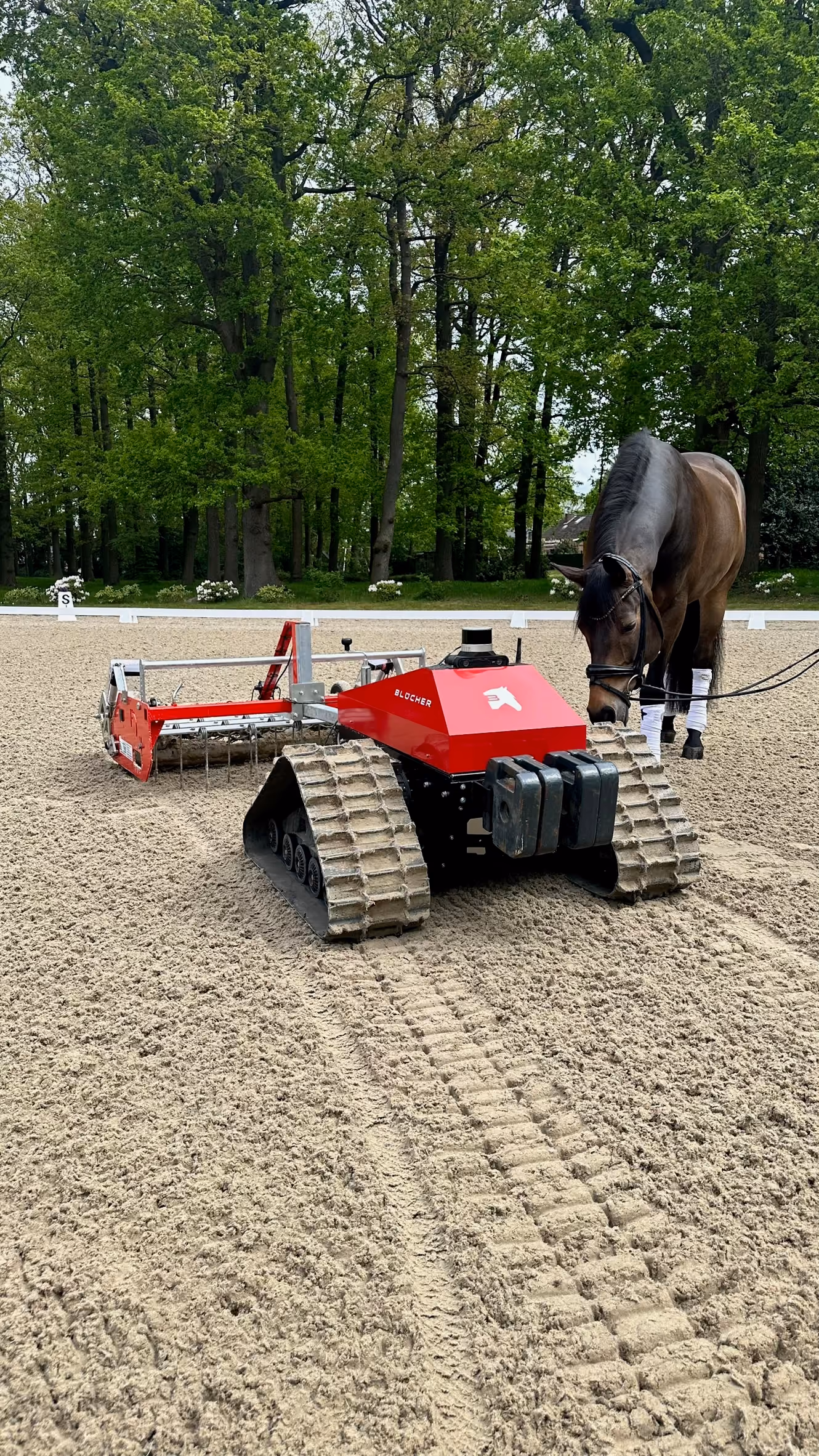 Blücher Pro during the long-term field test