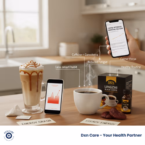 Tired of Fatigue How DXN’s Ganoderma Coffee Can Boost Your Energy