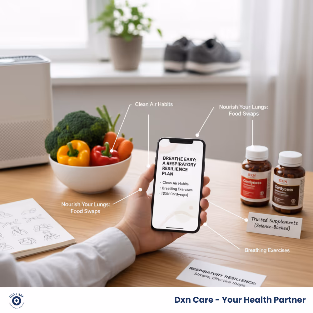 Everyday Tips to Protect Your Lungs: Air Quality, Smoking and Nutrition