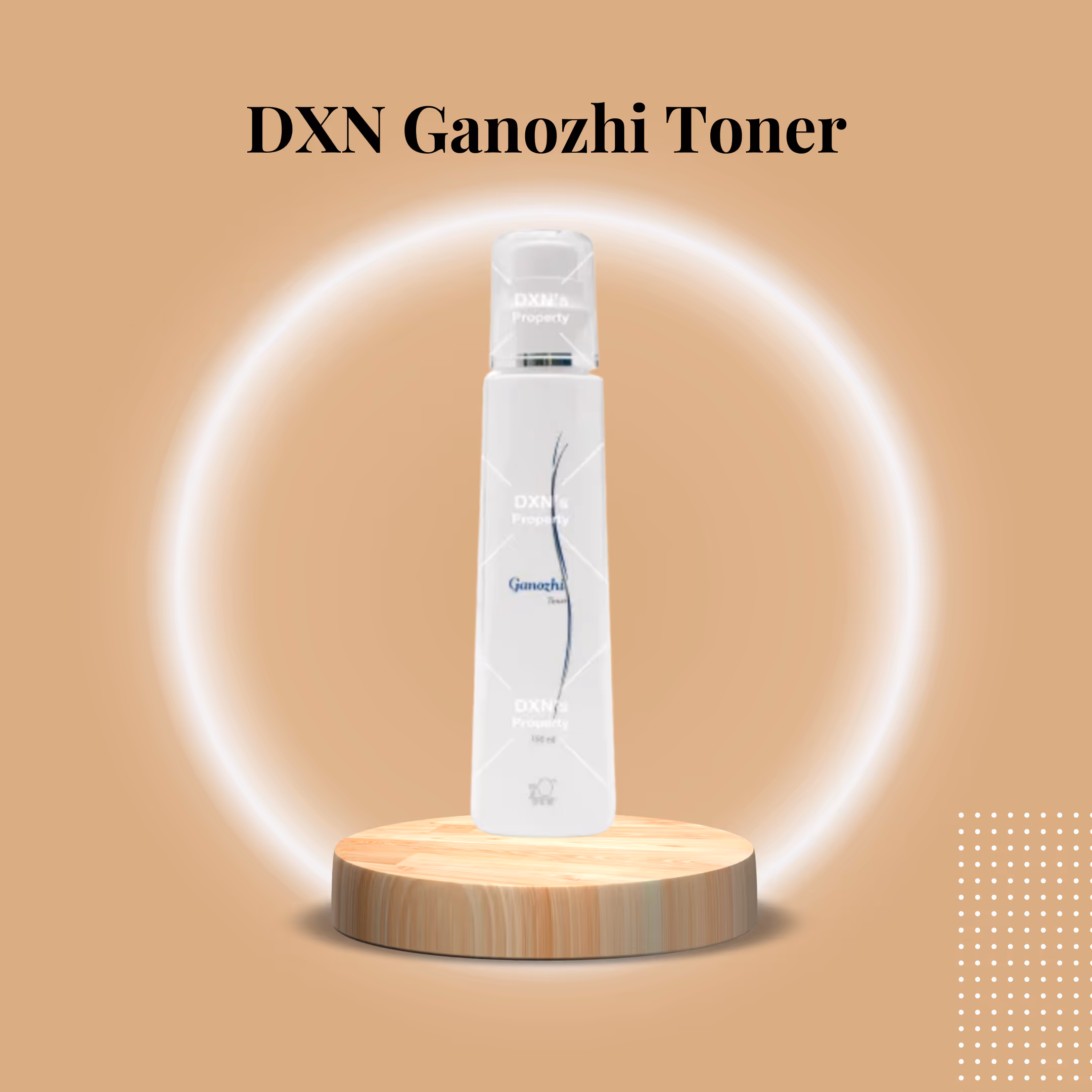 DXN Ganozhi Toner — Balanced, Hydrating Toner with Ganoderma for Radiant Skin