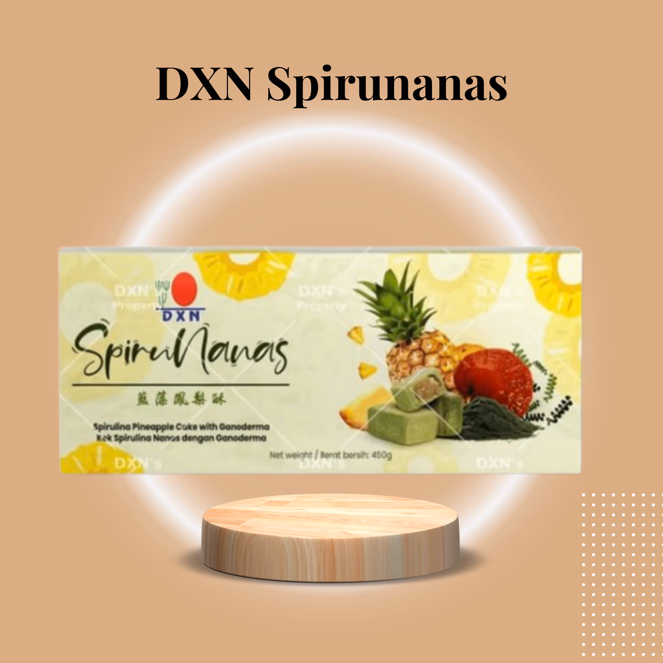 DXN Spirunanas — Spirulina + Banana Fusion for Sustained Energy, Recovery & Immune Support