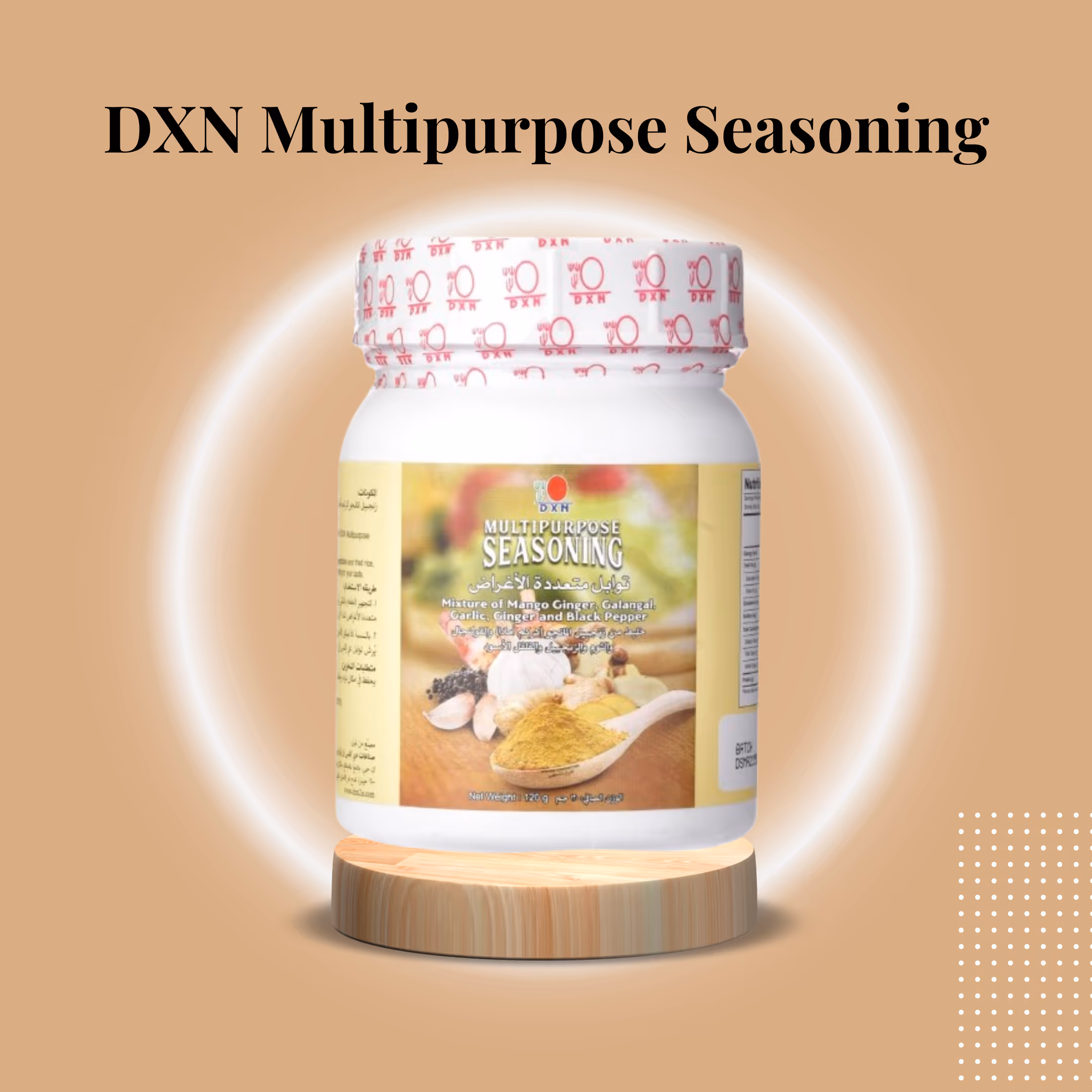 DXN Multipurpose Seasoning — Salt-Free, MSG-Free Clean Flavor Guide