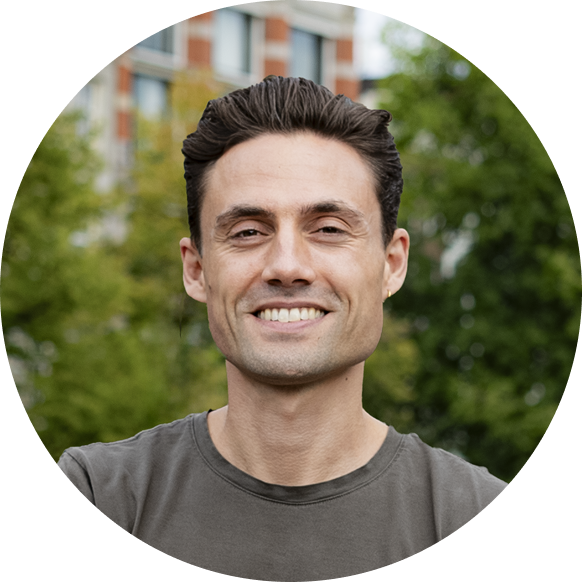 A portrait of our founder Sebastiaan