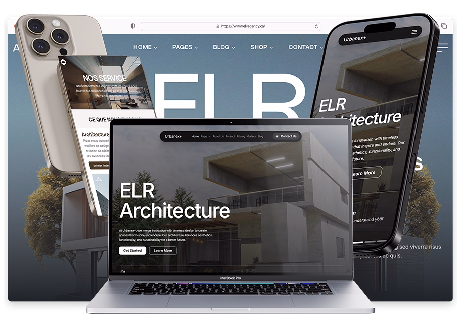 website for construction company