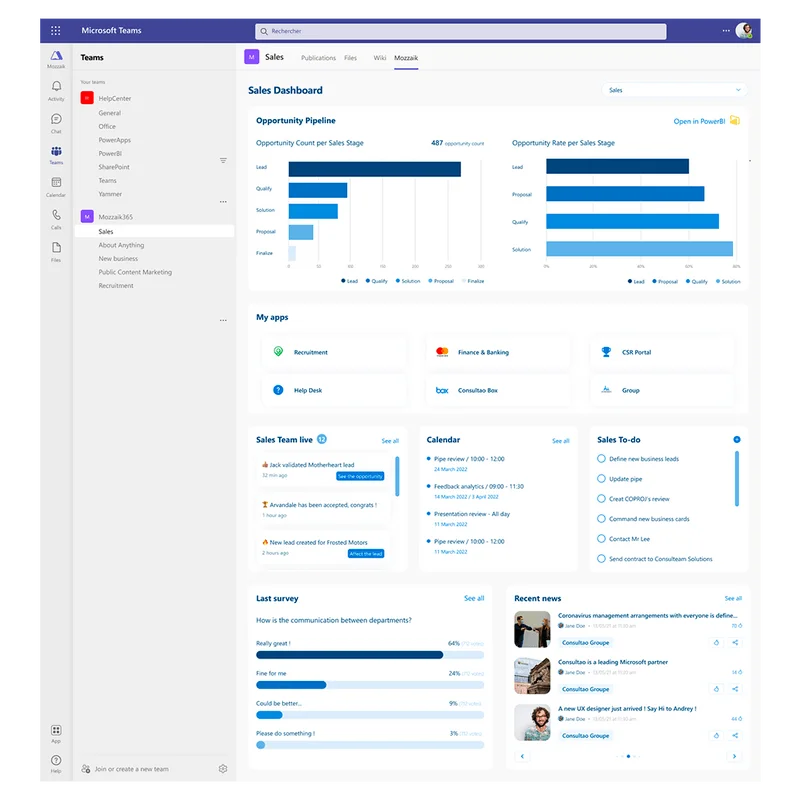 Managin project in microsoft Teams