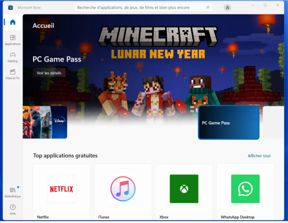 Microsoft store