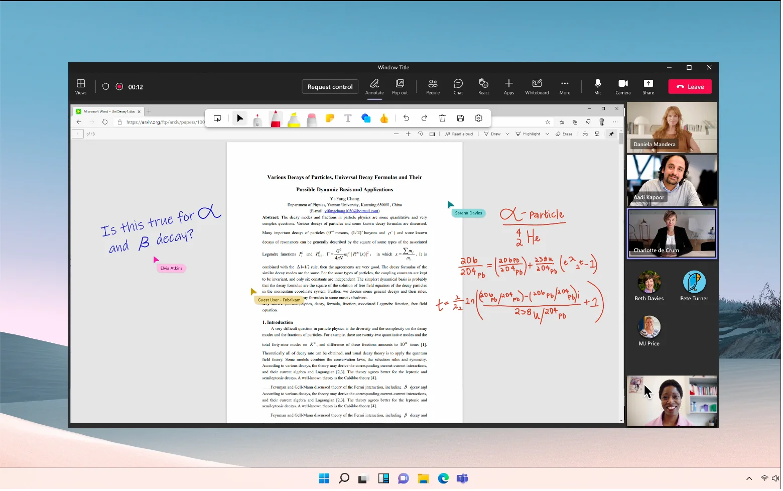 Collaborative annotation
