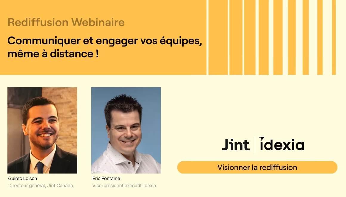 Communiquer et engager vos équipes, même à distance !