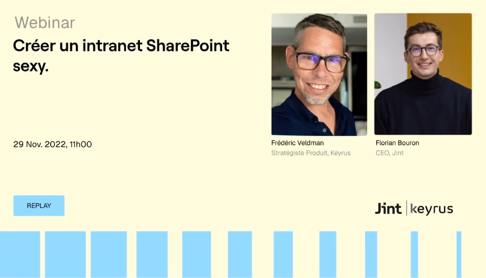 Créez un intranet sexy dans SharePoint - Keyrus