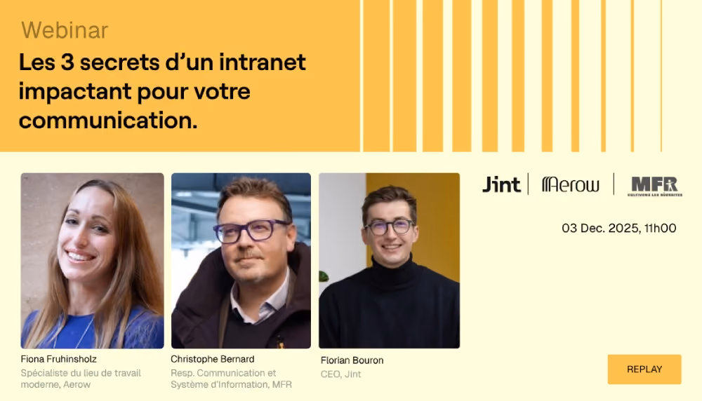Les 3 secrets d'un intranet performant révélés - MFR