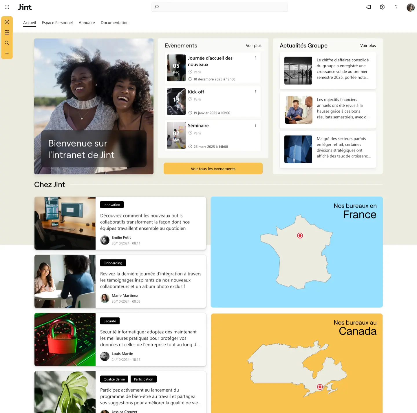 Jint alternatives à SharePoint
