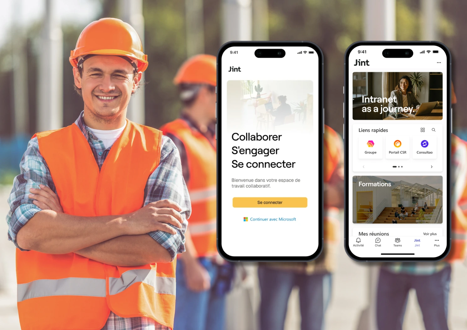 communication équipes terrain