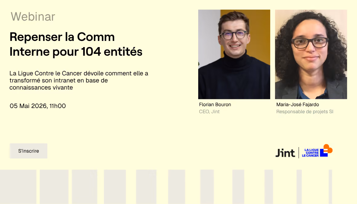 Repenser sa Comm Interne pour 104 entités