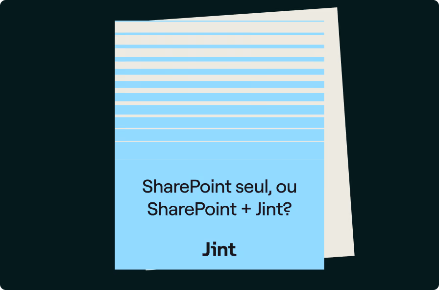 SharePoint seul, ou SharePoint + Jint?