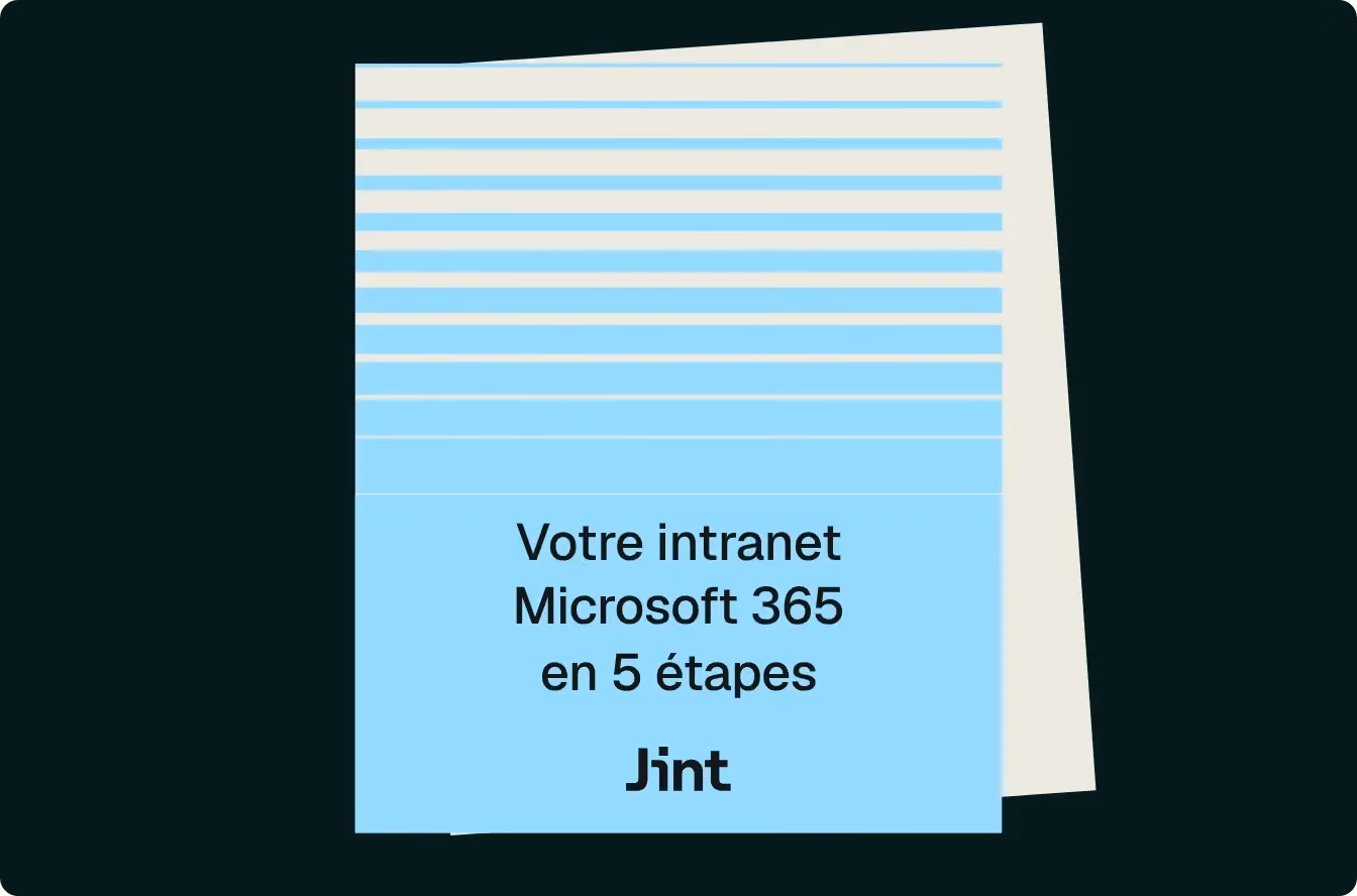 Votre intranet Microsoft 365 en 5 étapes