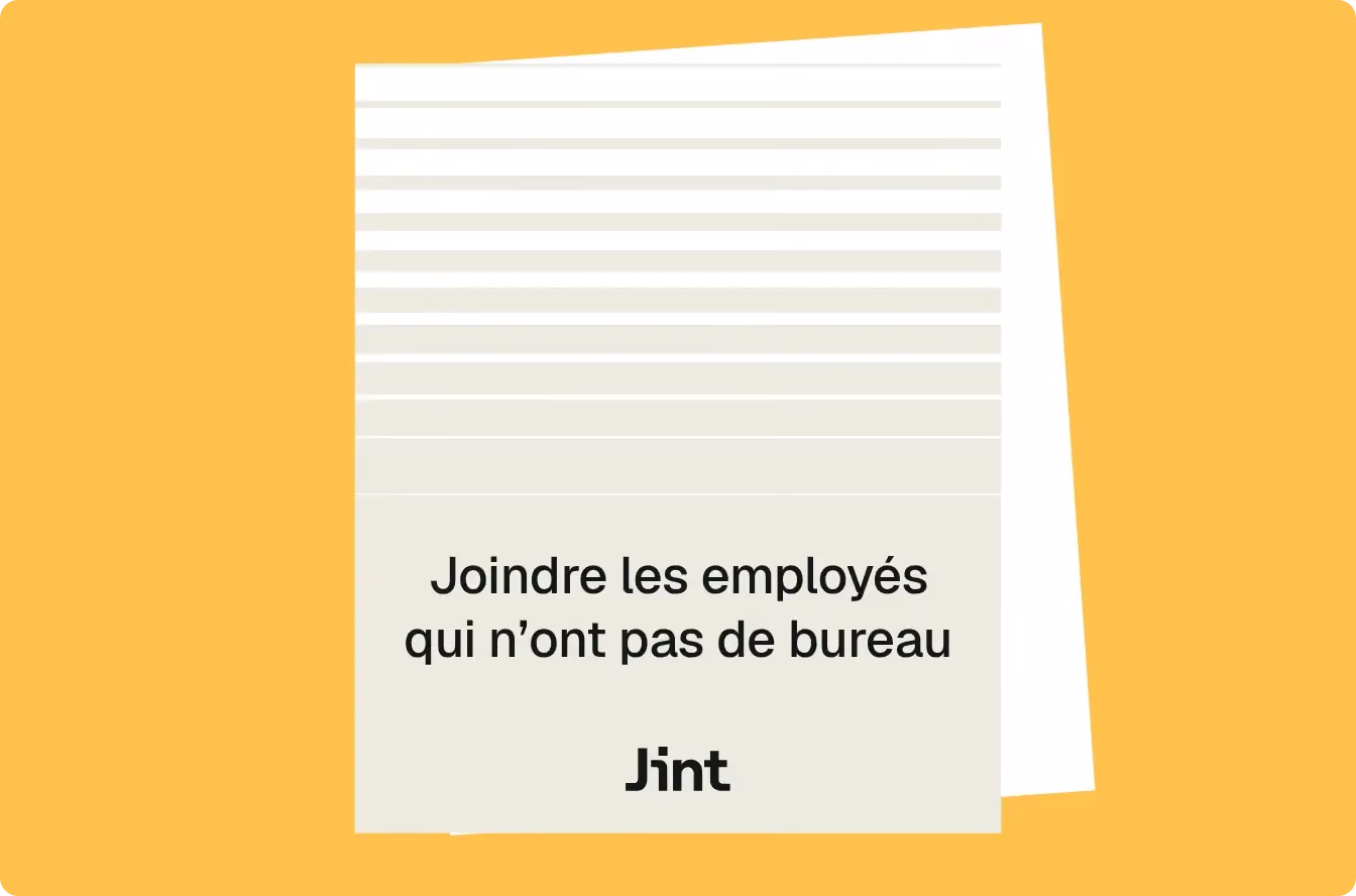 Joindre les employés qui n'ont pas de bureau