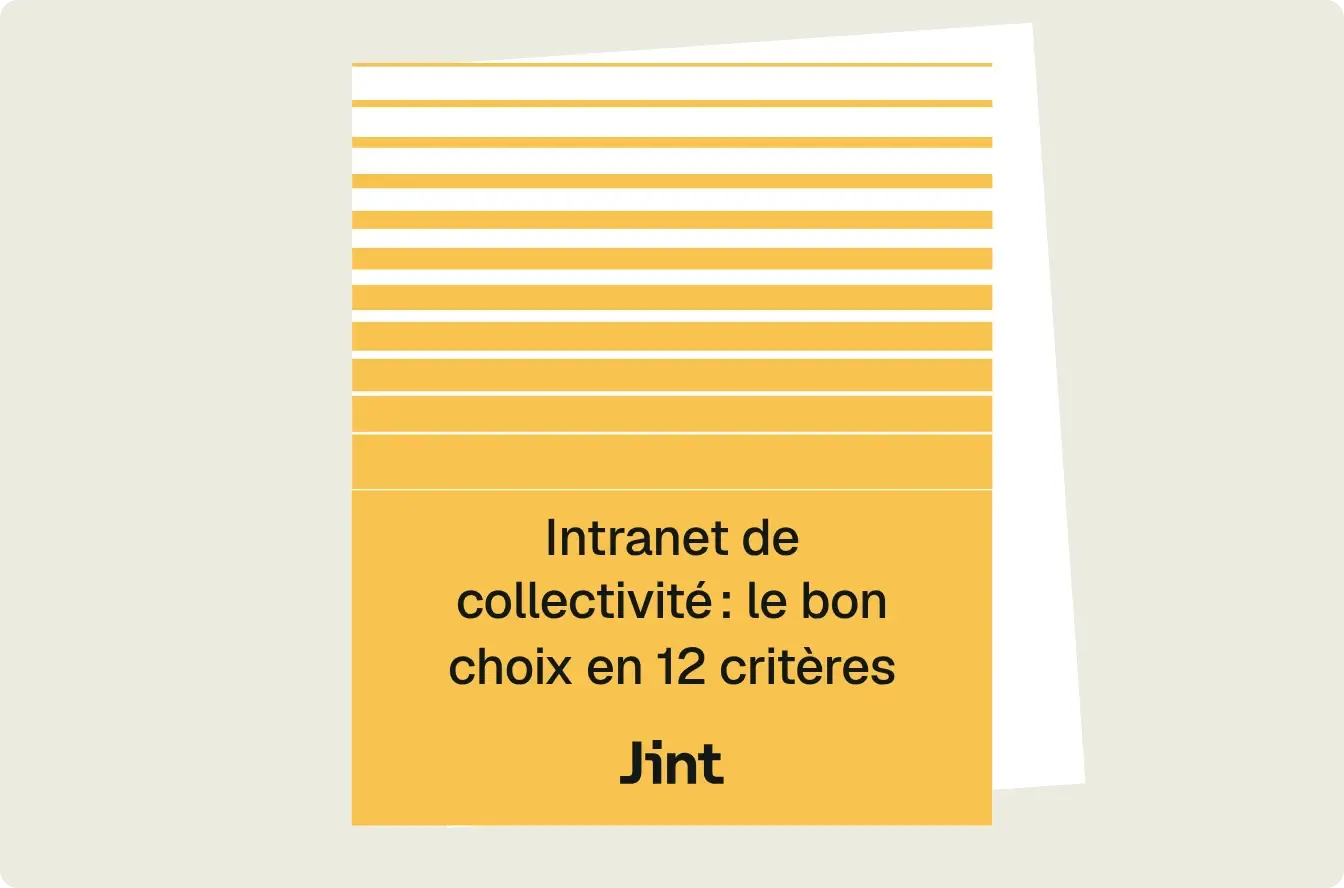 Intranet de collectivité : le bon choix en 12 critères