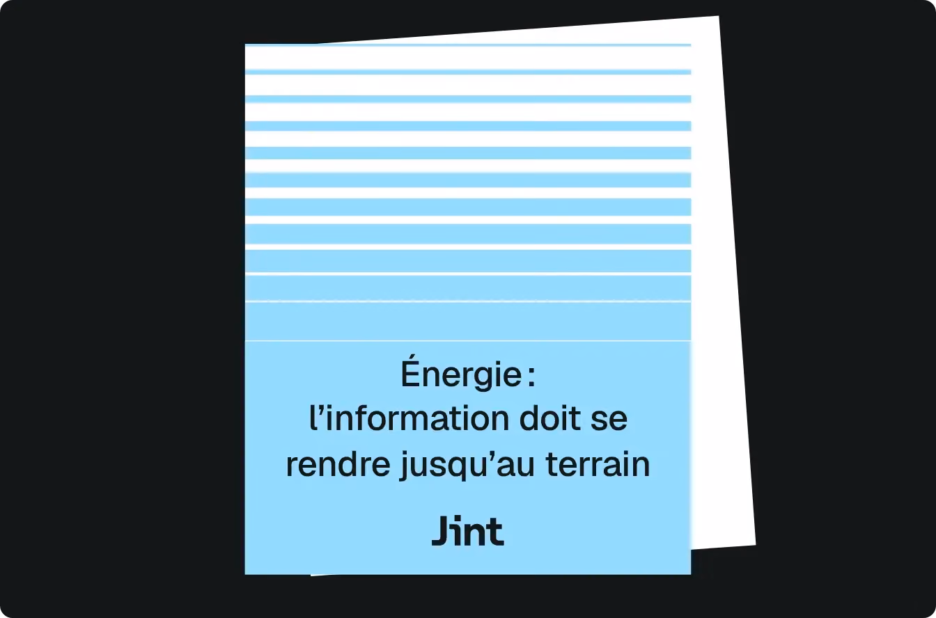 Énergie : l'information doit se rendre jusqu'au terrain