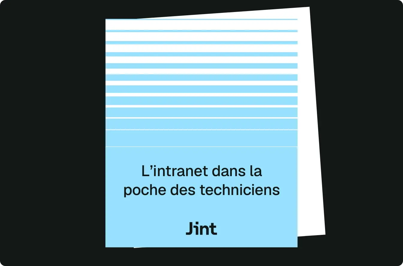 L'intranet dans la poche des techniciens