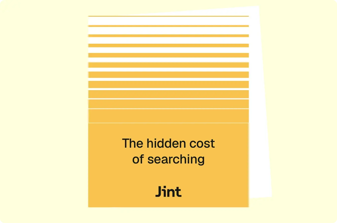 The hidden cost of searching