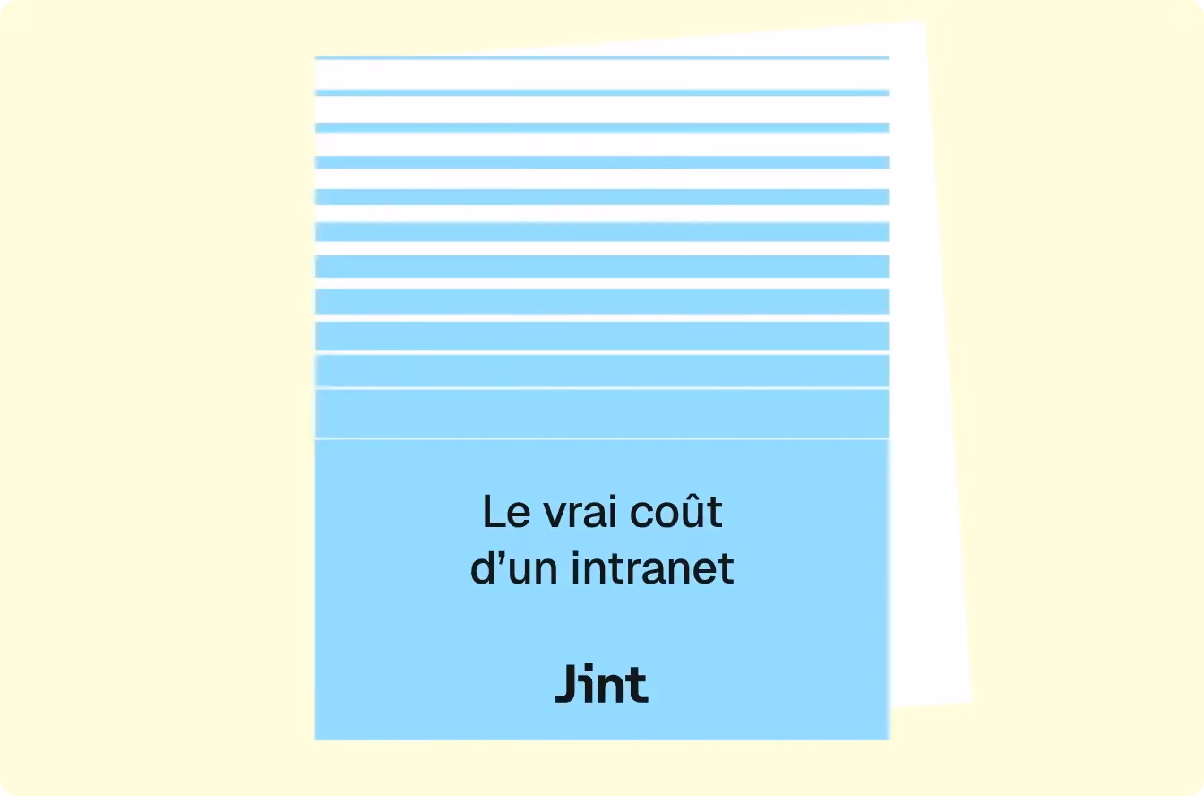 Le vrai coût d'un intranet
