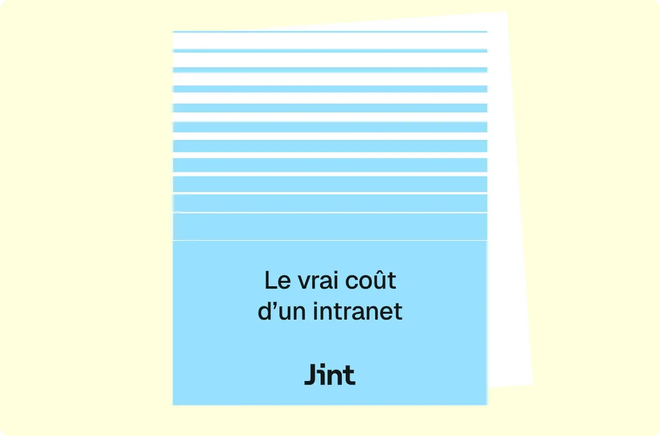 Le vrai coût d'un intranet