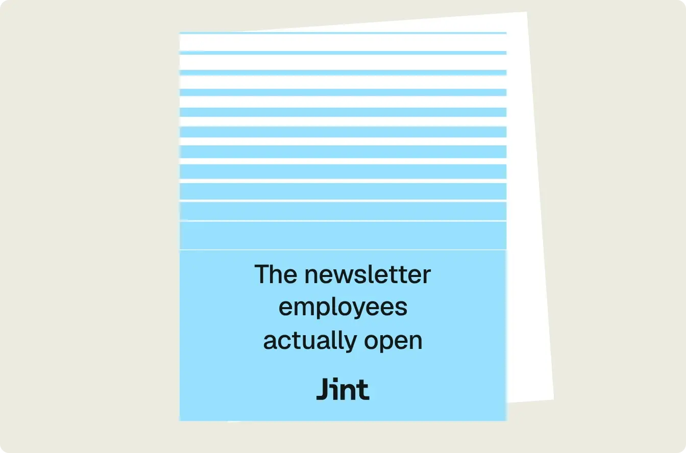 The newsletter employees actually open