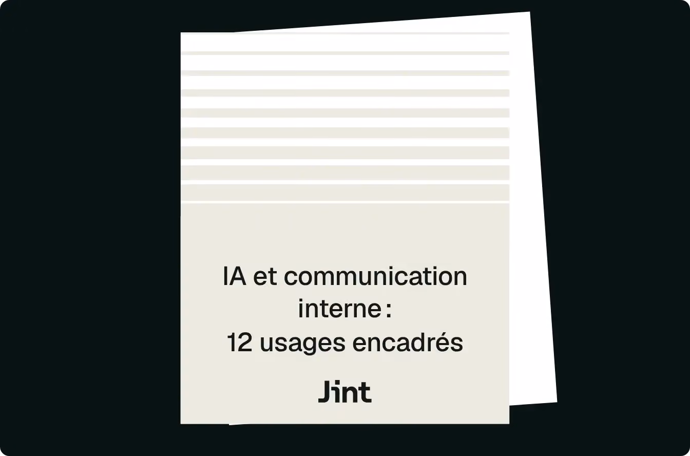 IA et communication interne : 12 usages encadrés
